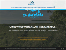 Tablet Screenshot of dzikaplaza.com